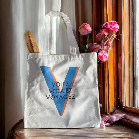 LOUIS VUITTON XL LV Cotton Tote Shopping 16" Shanghai Bag Speedy XL Gym Laptop - Picture 3 of 7